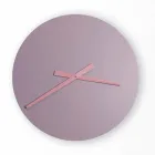 Orologio da Parete Grande Colorato Design Moderno in Legno Rotondo - Dione Viadurini