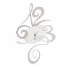 Orologio da Parete in Ferro Nero, Alluminio o Rosso Made in Italy – Rosbif Viadurini