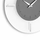 Orologio da Parete Rotondo in Metacrilato e Alluminio Made in Italy - Siria Viadurini