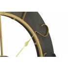 Orologio da Parete Tondo Diametro 70 cm Design Moderno in Ferro e MDF - Tonia Viadurini