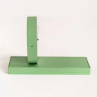 Orologio da Tavolo Girevole con Specchio in Acciaio Made in Italy - Benemerito Viadurini