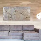 Orologio moderno con cinque quadranti raffigurante il mondo Miles Viadurini