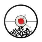 Orologio Realizzato in Ferro con Numeri Caduti Made in Italy - Ariete Viadurini