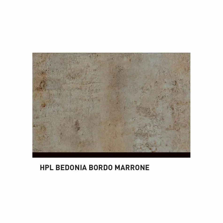 Panca da esterno Varaschin System in alluminio verniciato di design Viadurini