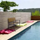 Panca da Giardino con Struttura in Alluminio Antracite, Homemotion - Isotta Viadurini