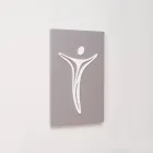 Pannello che Raffigura Jesus Inciso a Laser Made in Italy - Bice Viadurini