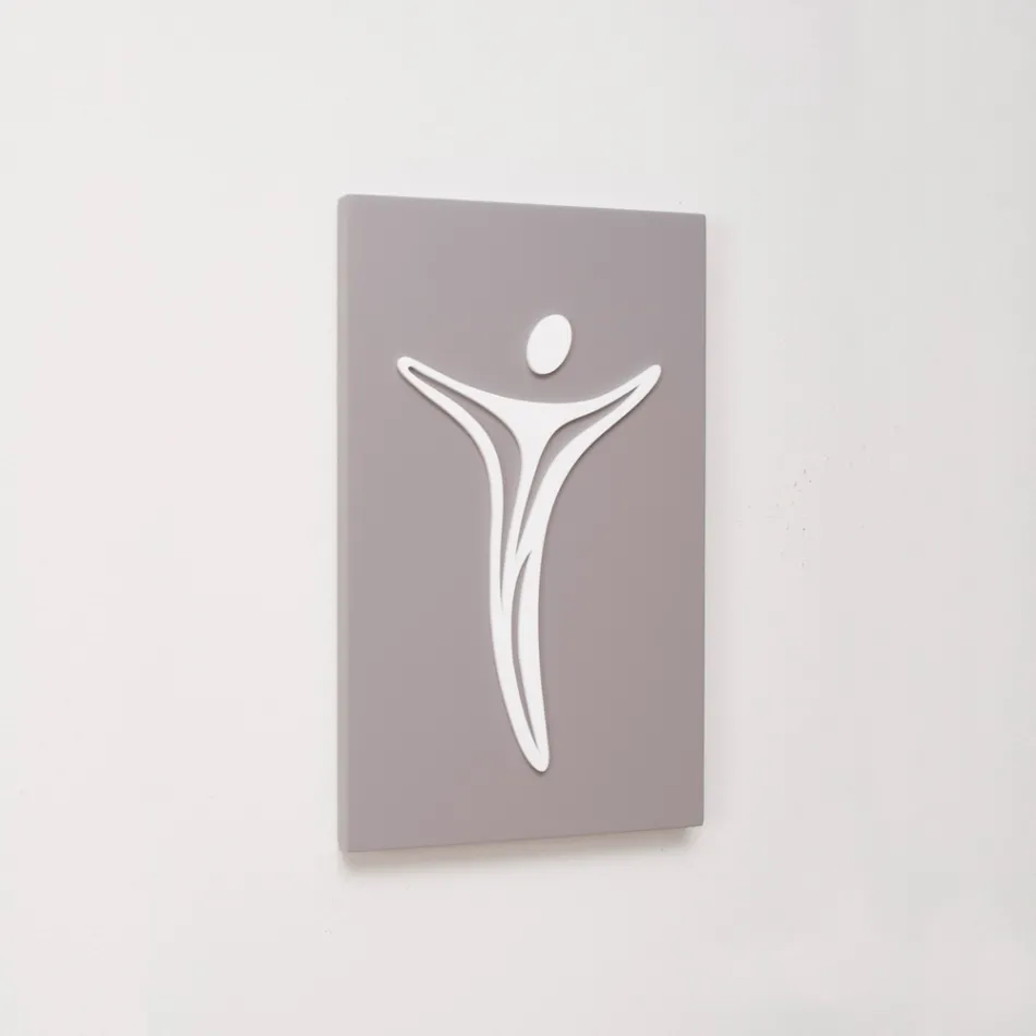 Pannello che Raffigura Jesus Inciso a Laser Made in Italy - Bice Viadurini