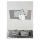 Pannello con la Famiglia di Betlemme Realizzato in Laser Made in Italy - Paola Viadurini