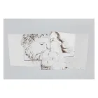 Pannello con la Famiglia di Betlemme Realizzato in Laser Made in Italy - Paola Viadurini