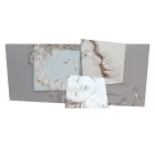 Pannello con la Famiglia di Betlemme Realizzato in Laser Made in Italy - Paola Viadurini