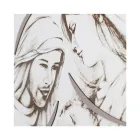 Pannello con la Famiglia Inciso a Laser Made in Italy - Micky Viadurini