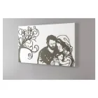 Pannello Inciso a Laser che Rappresenta la Vita Made in Italy - Aika Viadurini