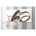 Pannello Realizzato con Incisione Laser che Raffigura la Madre Made in Italy - Chiyo Viadurini