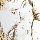 Pannello Realizzato con Laser della Sagrada Familia Made in Italy - Elisa Viadurini