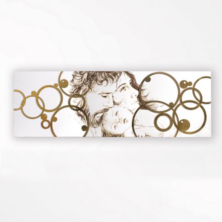 Pannello Realizzato con Laser della Sagrada Familia Made in Italy - Elisa Viadurini