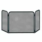 Parascintille con 3 Ante Realizzato in Metallo Made in Italy - Gatto Viadurini