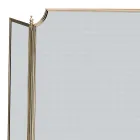 Parascintille con Rete Fine Nera e Ottone Made in Italy - Balena Viadurini