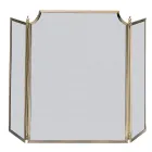 Parascintille con Rete Fine Nera e Ottone Made in Italy - Balena Viadurini