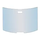 Parascintille in Cristallo Temperato Curvo Made in Italy - Zafu Viadurini