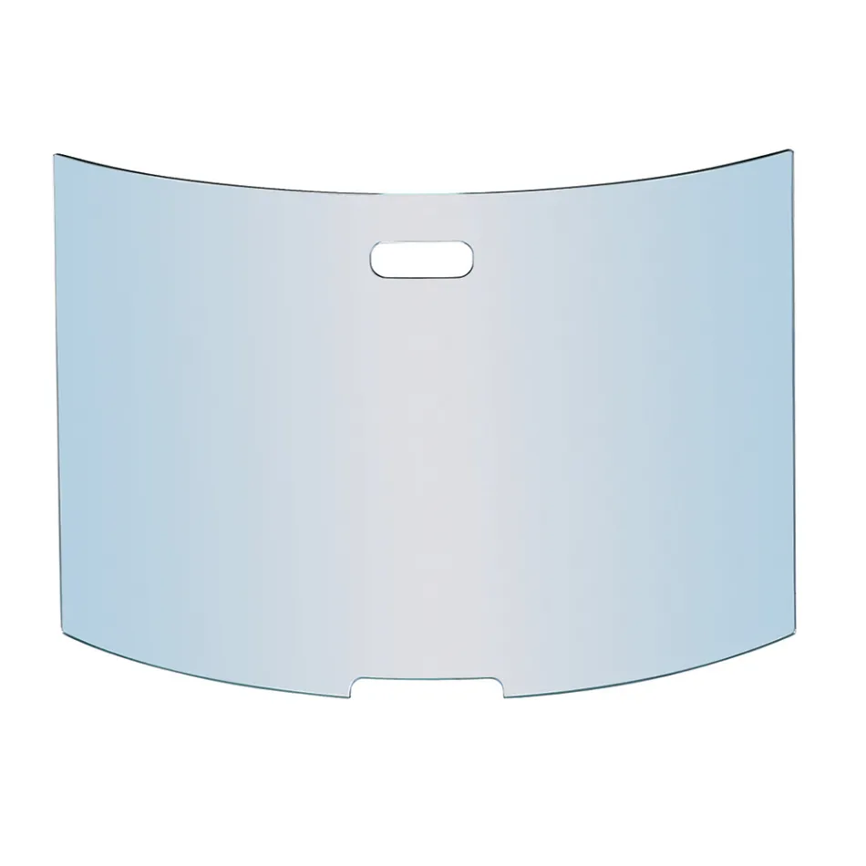 Parascintille in Cristallo Temperato Curvo Made in Italy - Zafu Viadurini