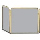 Parascintille in Ottone con Cristallo Temperato Fumè Made in Italy - Orango Viadurini