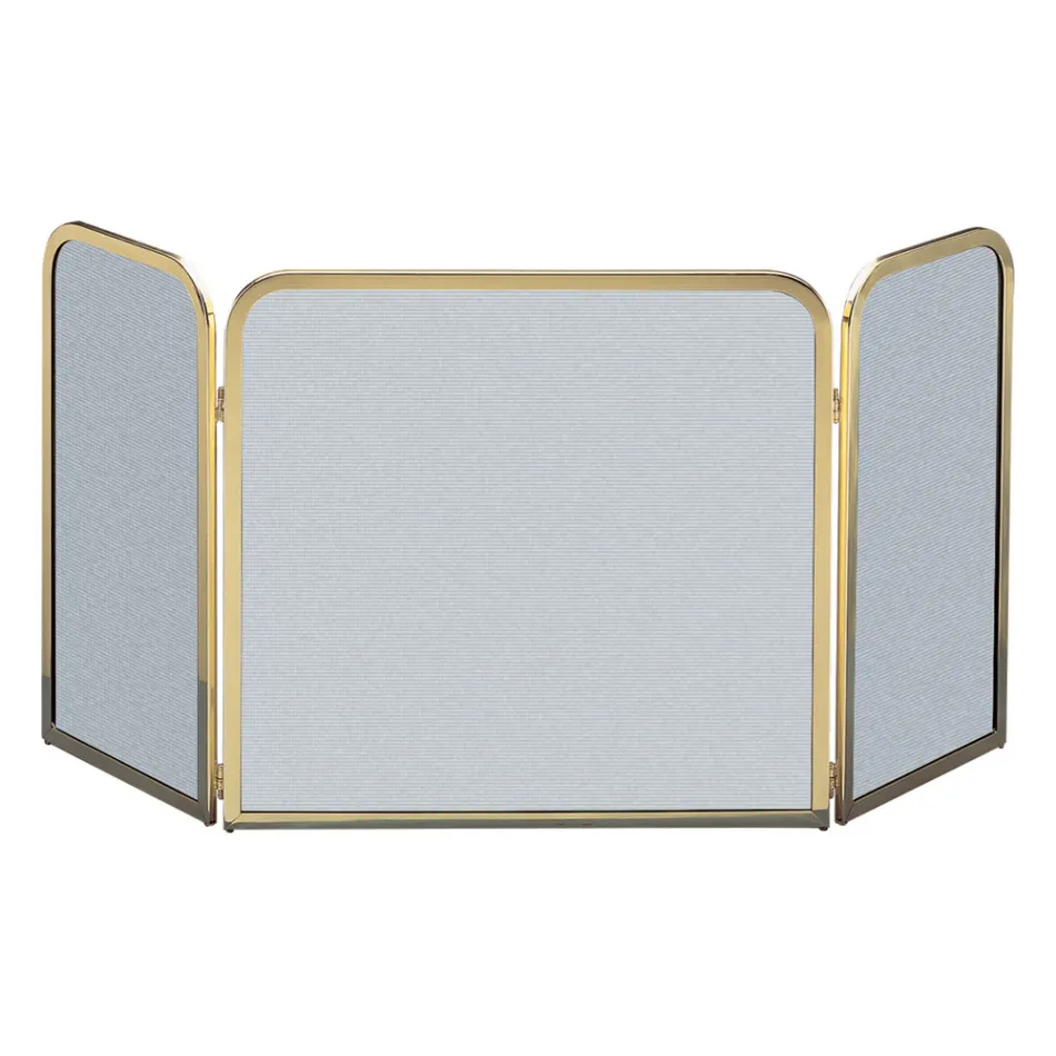 Parascintille in Ottone e Rete Nera in Diverse Misure Made in Italy - Iguana Viadurini