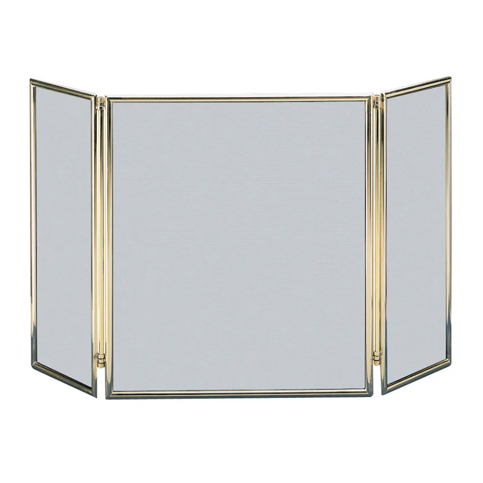 Parascintille Rettangolare con Rete Fine Nera Made in Italy - Squalo Viadurini