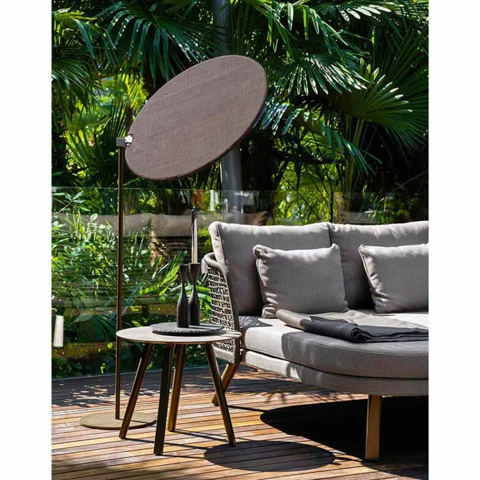 Parasole in Tessuto con Struttura in Alluminio - Emma Sunscreen by Varaschin Viadurini