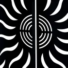 Parastufa Curvo con 2 Ante in Metallo Made in Italy - Anatra Viadurini