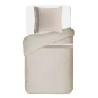 Parure Copripiumino in 90% Cotone e 10% Lino con 1 Federa Made in Italy - Nestle Viadurini