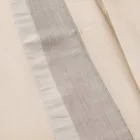 Parure Copripiumino in 90% Cotone e 10% Lino con 1 Federa Made in Italy - Nestle Viadurini