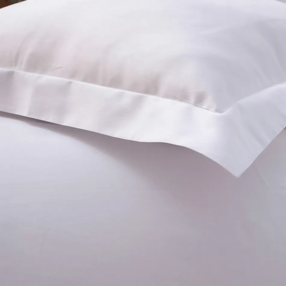 Parure Copripiumino Matrimoniale in 100% Raso di Cotone Made in Italy - Fluffy Viadurini