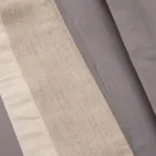 Parure Copripiumino Matrimoniale in 90% Cotone e 10% Lino Made in Italy - Nestle Viadurini