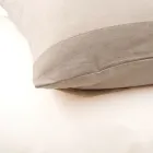 Parure Copripiumino Matrimoniale in 90% Cotone e 10% Lino Made in Italy - Nestle Viadurini