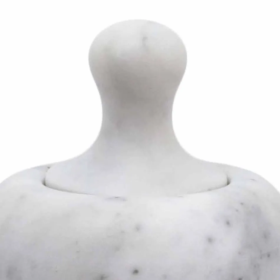 Pestello Schiaccianoci in Marmo Bianco di Carrara Made in Italy - Cullio  Viadurini