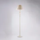 Piantana in Legno e Ferro e Paralume  Made in Italy per Arredare L’interno - Toscana Viadurini