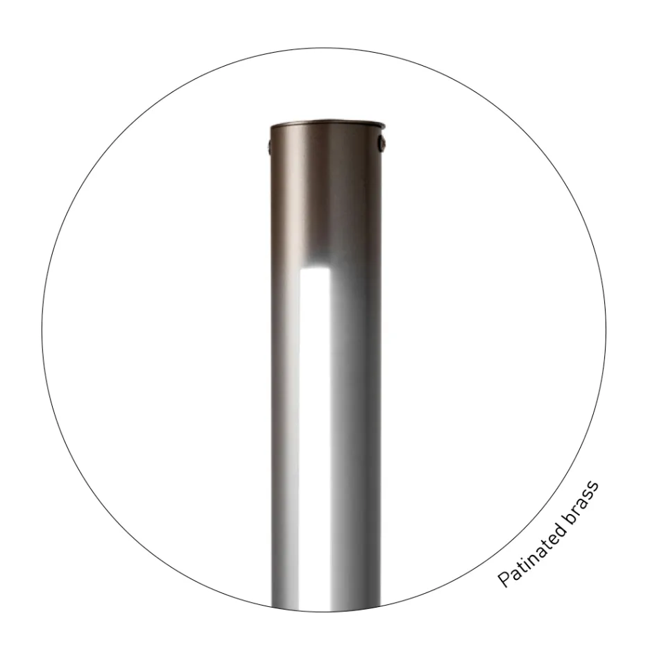 Piantana Moderna in Metallo con Doppia Illuminazione Made in Italy - Roman Viadurini