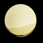 Piantana Porta Asciugamani Vintage a 3 Bracci in Ottone e Ceramica – Lione Viadurini