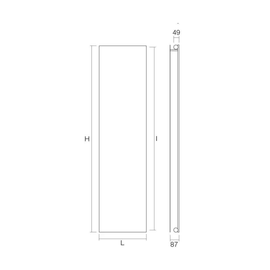 Piastra Radiante con Sistema Idraulico in Acciaio al Carbonio Made in Italy - Bigne Viadurini
