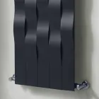 Piastra Radiante in Acciaio a 5 Barre Design Verticale fino a 1003 Watt - River Viadurini