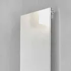 Piastra Radiante Verticale Elettrica in Acciaio Inox Reflex Design 1000 W - Ice Viadurini
