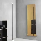Piastra Radiante Verticale in Oro Design Moderno Pregiato fino a 595 W - Ice Viadurini