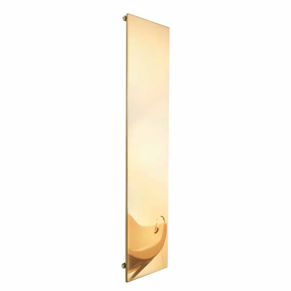 Piastra Radiante Verticale in Oro Design Moderno Pregiato fino a 595 W - Ice Viadurini