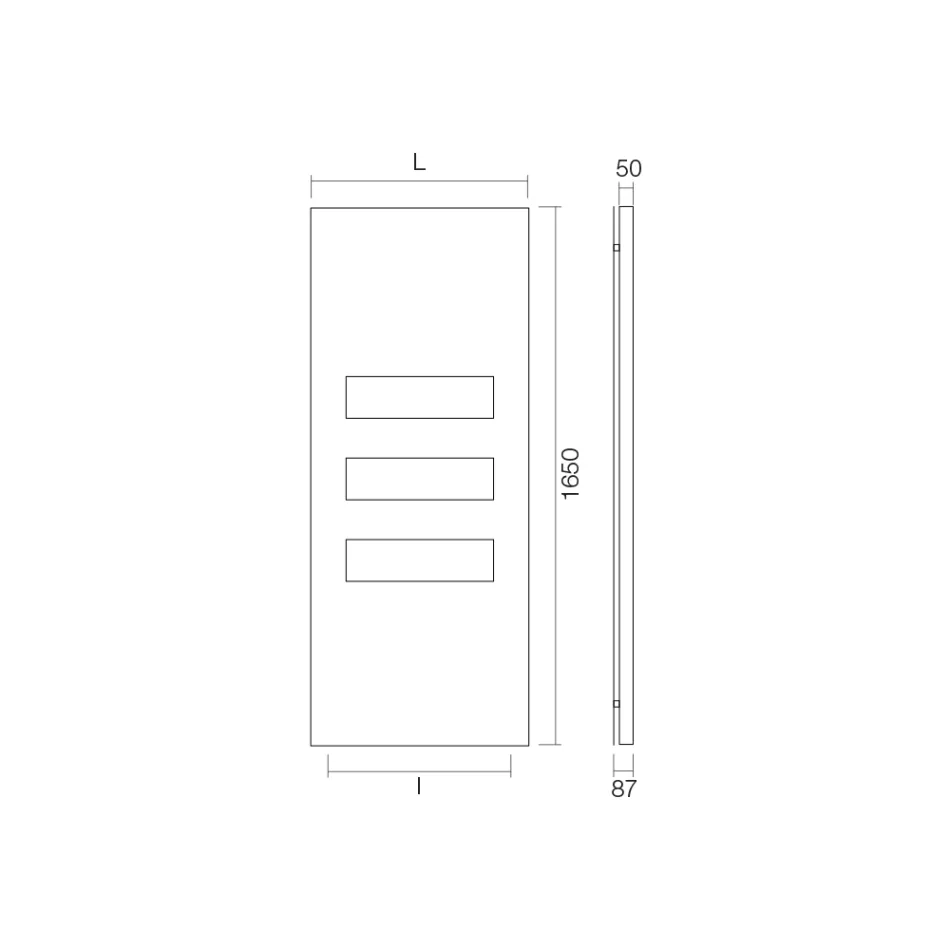 Piastra Riscaldante Idraulica in Acciaio al Carbonio Made in Italy - Candite  Viadurini