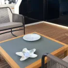 Piattino Moderno in Marmo a Forma di Stella Marina Made in Italy - Ticcio Viadurini