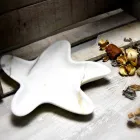 Piattino Moderno in Marmo a Forma di Stella Marina Made in Italy - Ticcio Viadurini