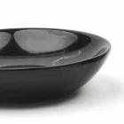 Piattino Moderno Rotondo in Marmo Vari Colori Made in Italy - Spillo Viadurini