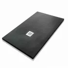 Piatto Doccia Rettangolare 140x90 in Resina Finitura Effetto Pietra - Domio Viadurini