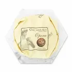 Piatto Esagonale di Design in Marmo Bianco di Carrara Made in Italy - Sintia Viadurini