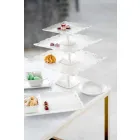 Piatto per Bomboniera Decorato a Mano Elegante in Porcellana 12 pezzi - Rafiki Viadurini